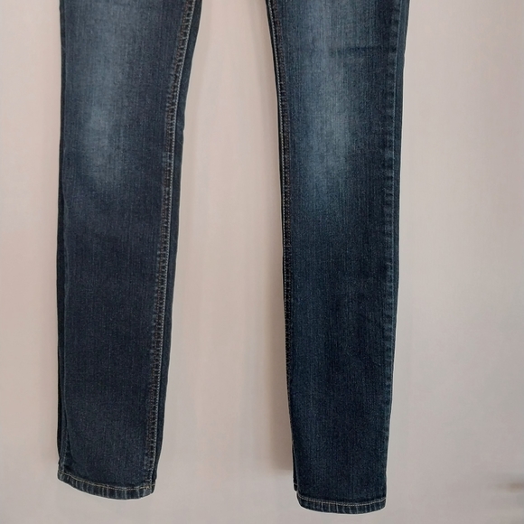 Delia's Jayden Juniors skinny blue jeans Size 7/8R - Picture 3 of 15